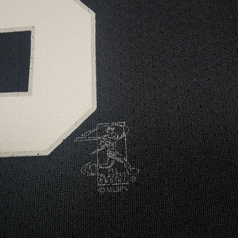 Vintage Majestic Chicago White Sox Frank Thomas 35 Jersey Youth L Black MLB - Picture 8 of 13
